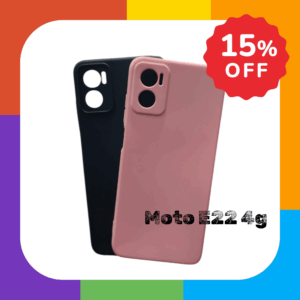 Funda Silicona Case Con Felpa Antigolpe Para Moto E22/ E22i Varios Colores