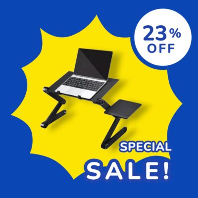 Mesa Soporte Regulable Laptop iPad Portatil Cooler Mousepad