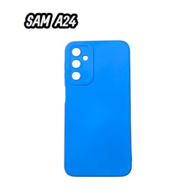 FUNDA SILICONA PARA SAMSUNG A24 VARIOS COLORES