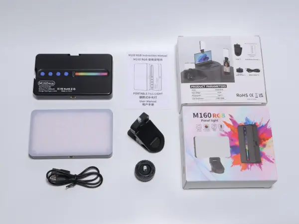 LED-HX1507 MINI DIFUSOR LED PORTATIL RECARGABLE RGB 12*7,3cm - Imagen 3