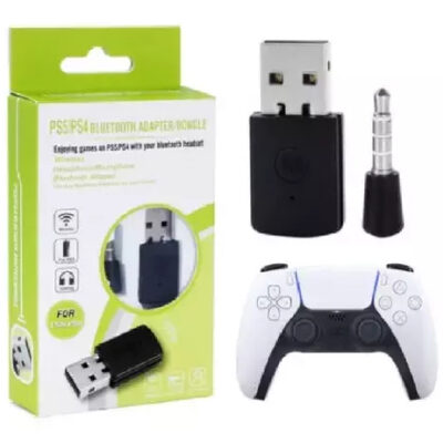 Receptor Adaptador Usb Bluetooth A Plug 3.5 Para Ps4 Ps5