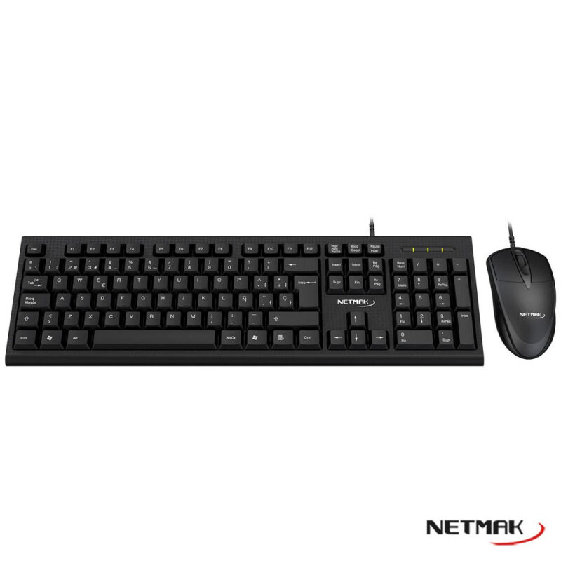 Combo mouse y teclado conexion USB NM-KB340 - Imagen 4