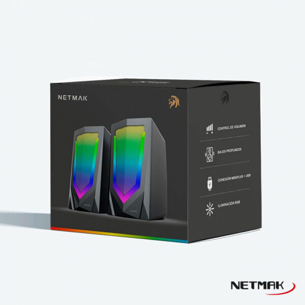 Parlante Gamer NM-N10 Para Pc - Imagen 4