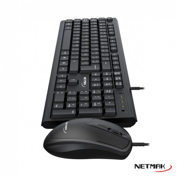 Combo mouse y teclado conexion USB NM-KB340 - Imagen 3