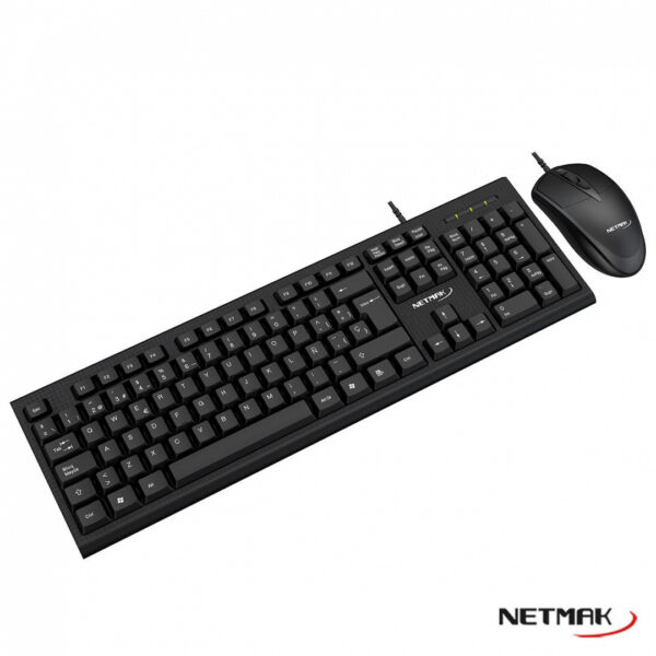 Combo mouse y teclado conexion USB NM-KB340 - Imagen 5