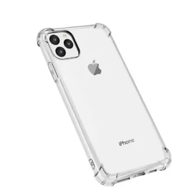 Fundas Transparentes Antishock Para iphone+Vidrios Templado 9D