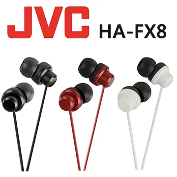 Auricular Jvc Stereo Ha-Fx8-R Sin Microfono 3.5mm
