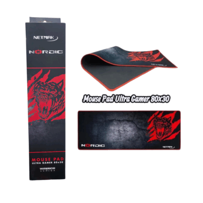 Pad Mouse Netmak Gamer Nm-nordic-2 Extra Grande Negro