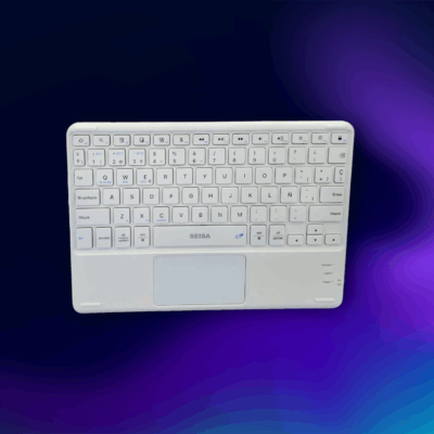Teclado Slim Bluetooth Con Touchpad Seisa Dn-h036