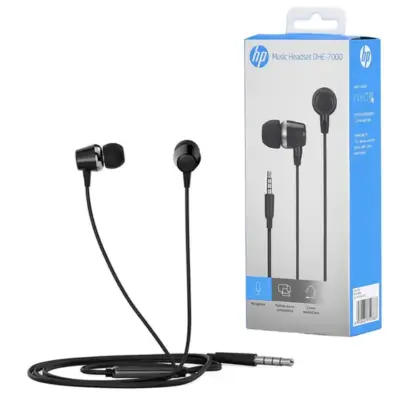 Auriculares Hp Dhe-7000 In Ear Con Mic Y Control De Volumen