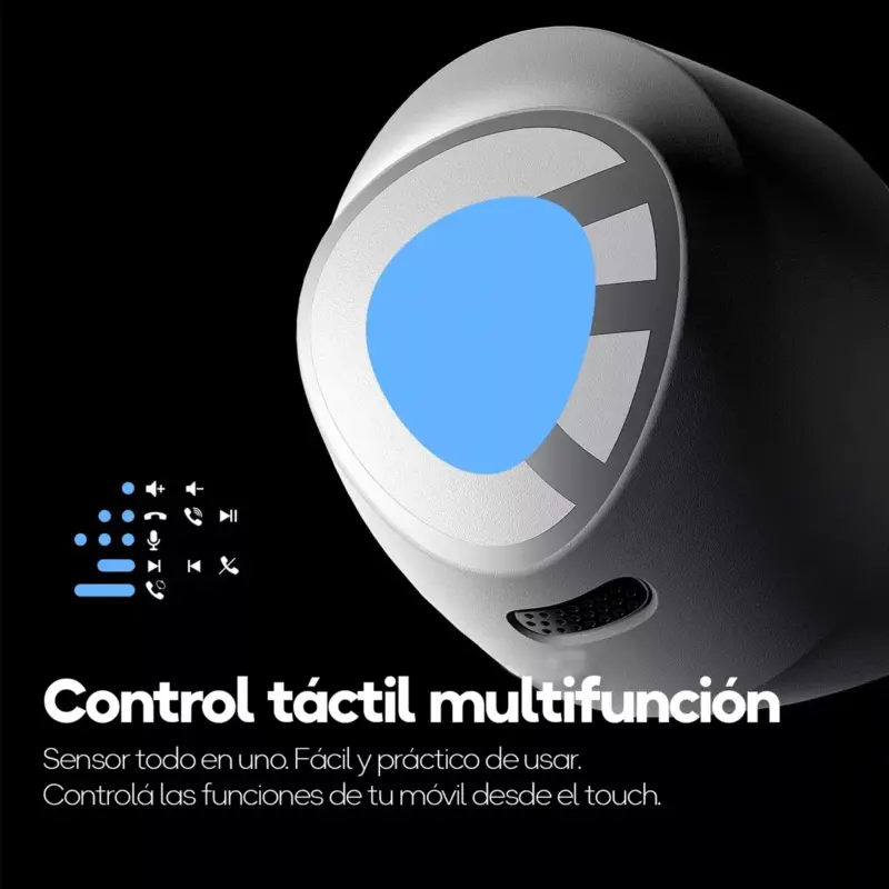 SoundPeats Auriculares Bluetooth in-ear Free2 Classic Soundpeats Negro Y Blanco - Imagen 2