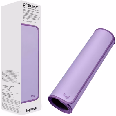 Mouse Pad Logitech 70x30 Mat Studio Desk Premium Color Lavanda