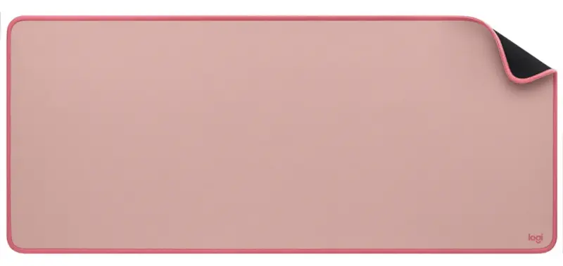 Mouse Pad Logitech 70x30 Mat Studio Desk Premium Color Rosa - Imagen 5
