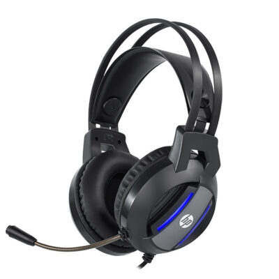 Auricular Hp Gamer Con Luz Microfono 8001