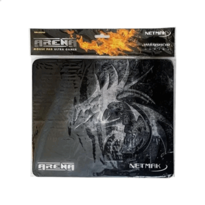 Mouse Pad Gamer NM Arena 30x25cm Antideslizante Color Negro Netmak