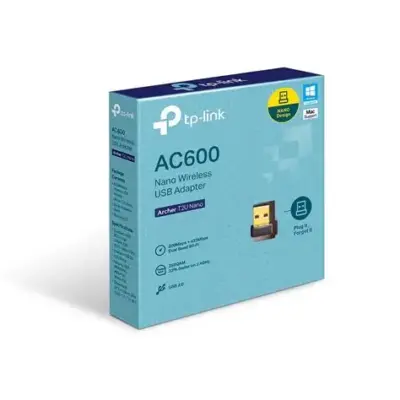 Adaptador Wifi Usb Mini Tp-link Archer T2u Ac600 Dual Band