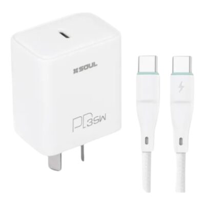 Cargador Carga Rápida Pd 35w+Cable C-C