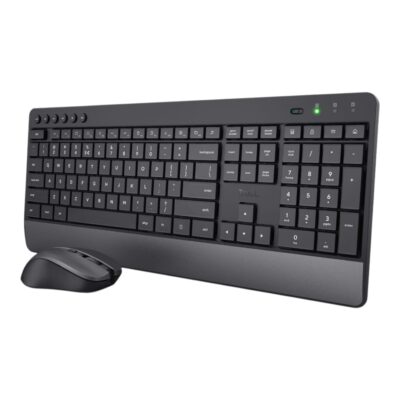 Teclado Y Mouse Trust Trezo Inalámbrico Silencioso
