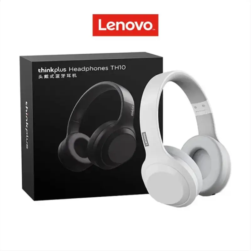 Auriculares Inalámbricos Lenovo Th10 8 Horas Duración Color Negro Blanco