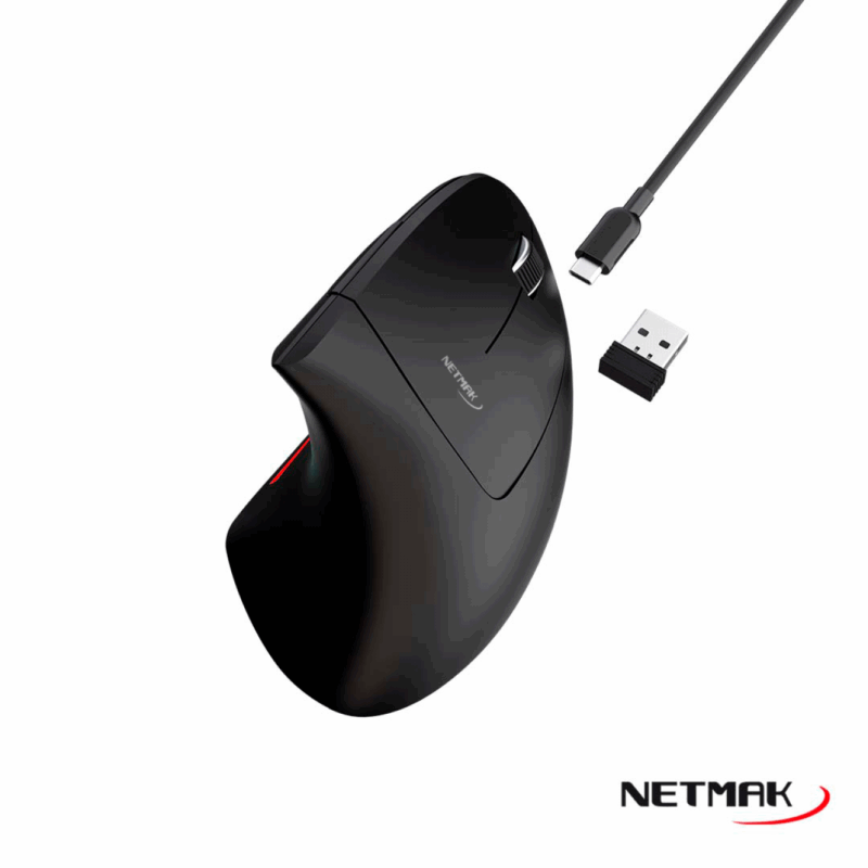 Mouse vertical inalámbrico recargable NM-ERGO - Imagen 5