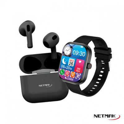 Smartwatch BT5.3 + Auriculares TWS NM-VITALITY