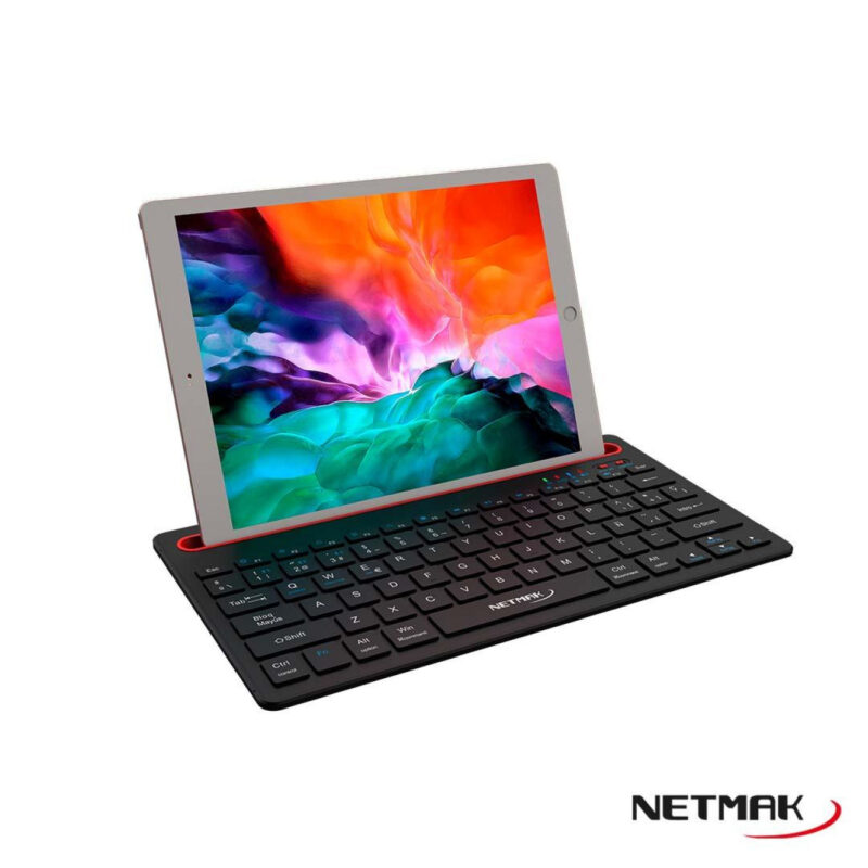 Teclado Inalámbrico 2.4Ghz. + Bluetooth 5.0 Recargable NM-KB650 - Imagen 5