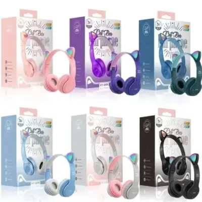 Auriculares Bluetooth Orejas Gatito P47m