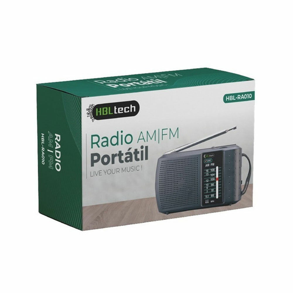 Radio Portatil Am/Fm Hbl-Ra010