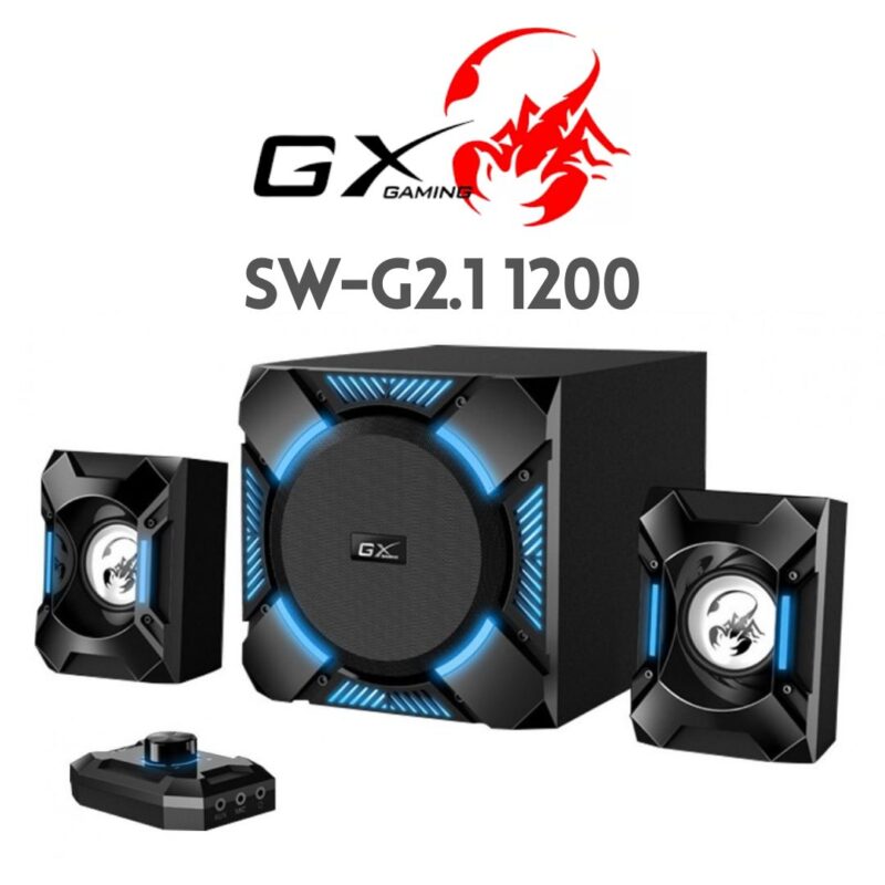 Parlante Genius Parlantes SW-G2.1 SW-G2.1 1200 Negro