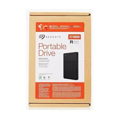 Disco Externo Seagate 1TB Portable Drive USB 3.0   Negro