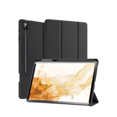 Funda Smart Case C/ Port Pencil Para Samsung S9fe/s9 10.9/11 S10lite/S10fe NEGRO