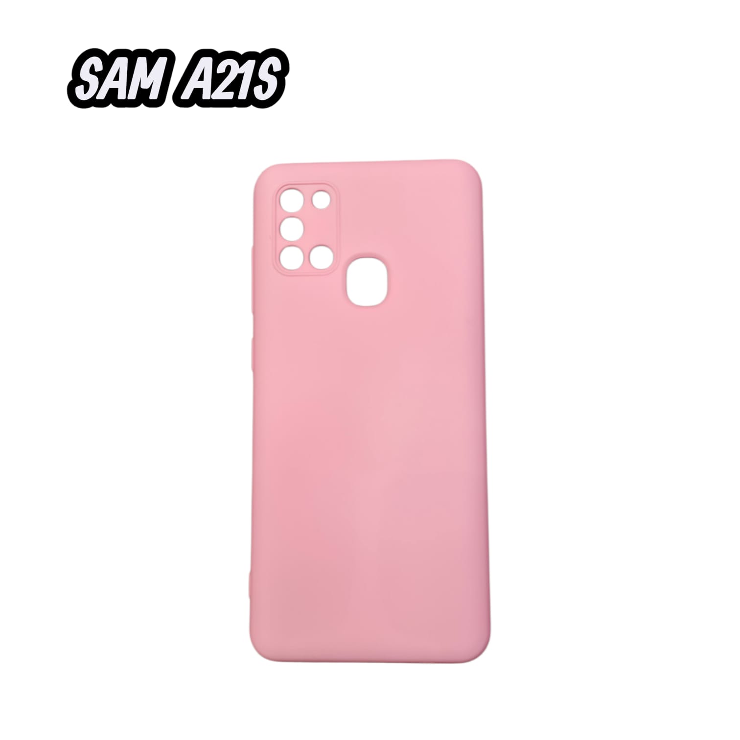 FUNDA SILICONA PARA SAMSUNG A21S VARIOS COLORES