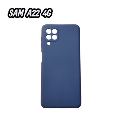 FUNDA SILICONA PARA SAMSUNG A22 4G VARIOS COLORES