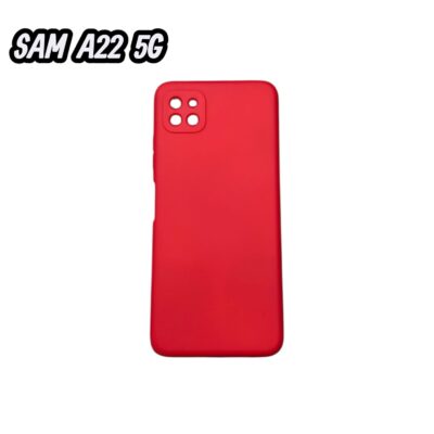 FUNDA SILICONA PARA SAMSUNG A22 5G VARIOS COLORES