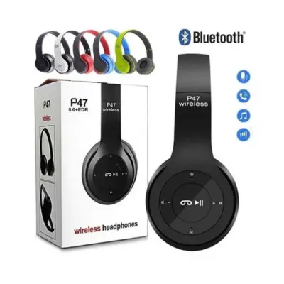 Auricular Bluetooth Vincha Recargable Inalambrico P47