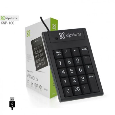Teclado Numérico Klip Xtreme Abacus Usb Keypad Knp-100