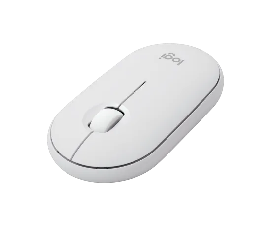 Mouse Inalámbrico Logitech Pebble 2 M350s Bluetooth Color Blanco Negro - Imagen 2