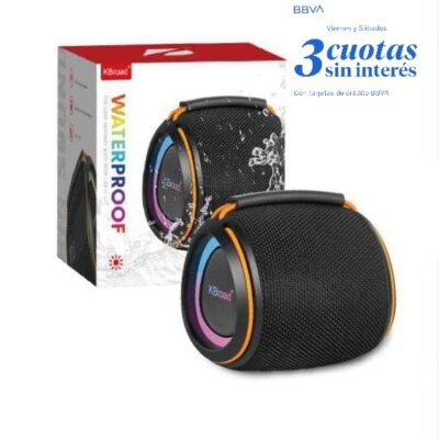Parlante Bluetooth Portátil KTS-2408 Resistente Al Agua IPX4