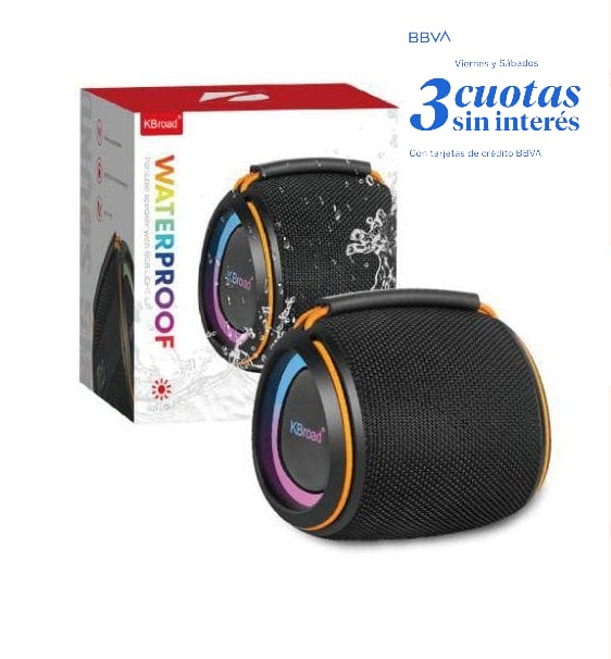 Parlante Bluetooth Portátil KTS-2408 Resistente Al Agua IPX4 - Imagen 2