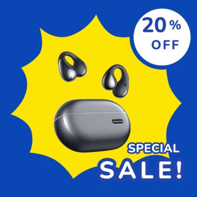 Auriculares SoundPEATS Pearl Clip Pro Open-Ear 35 h de autonomía