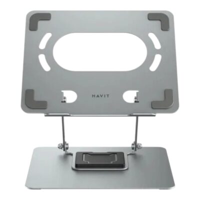 Soporte Para Notebook Havit St7411 Metálico Ajustable 360° - Plateado