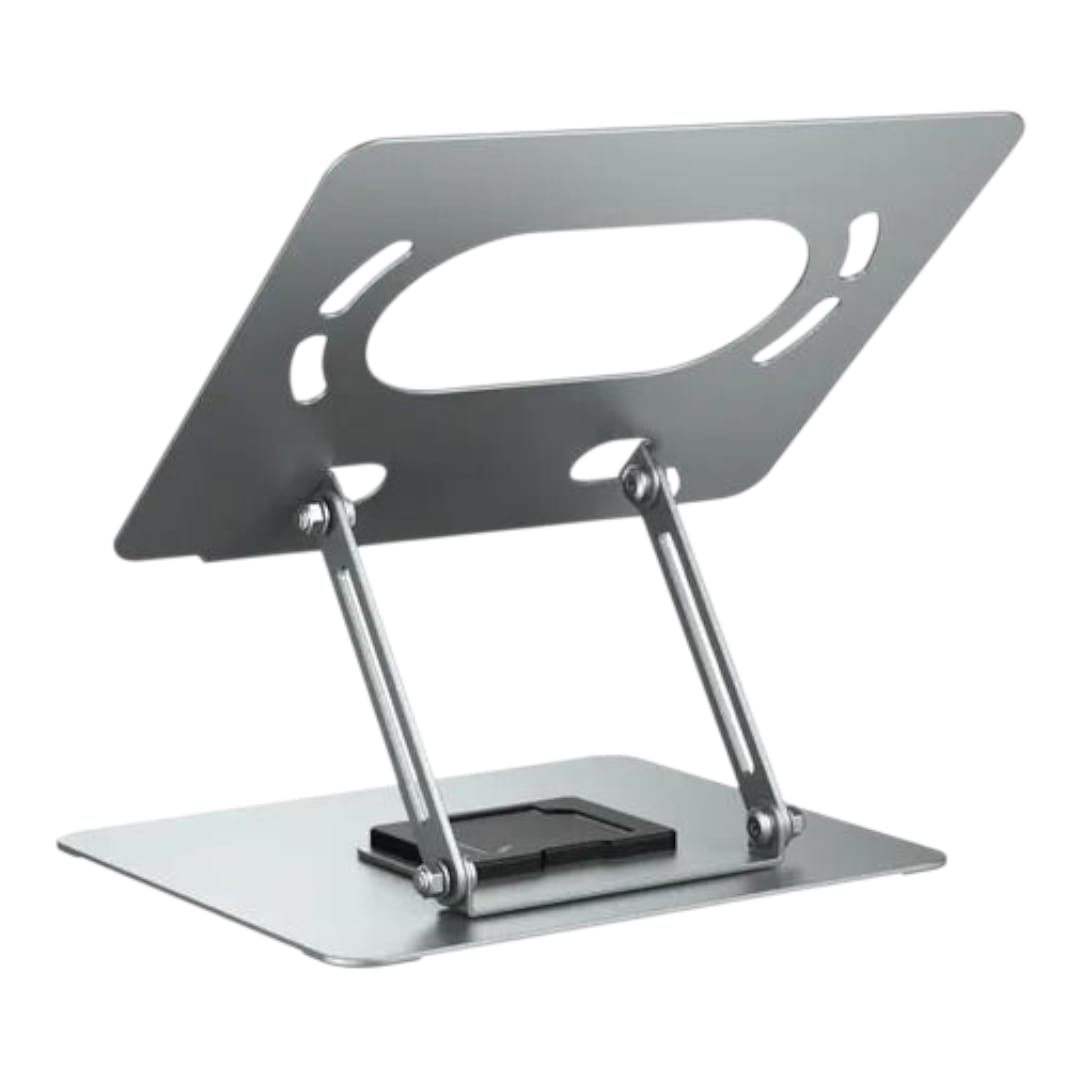 Soporte Para Notebook Havit St7411 Metálico Ajustable 360° - Plateado - Imagen 2