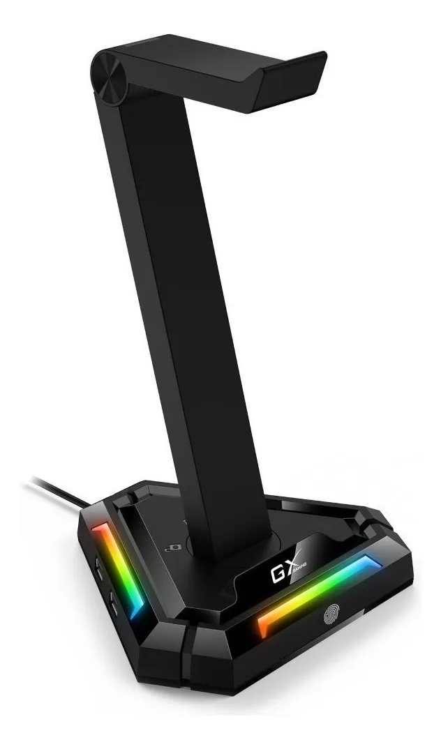 Soporte Para Auriculares Gamer Genius Gx-uh100 Rgb + Hub 4 Usb - Imagen 5