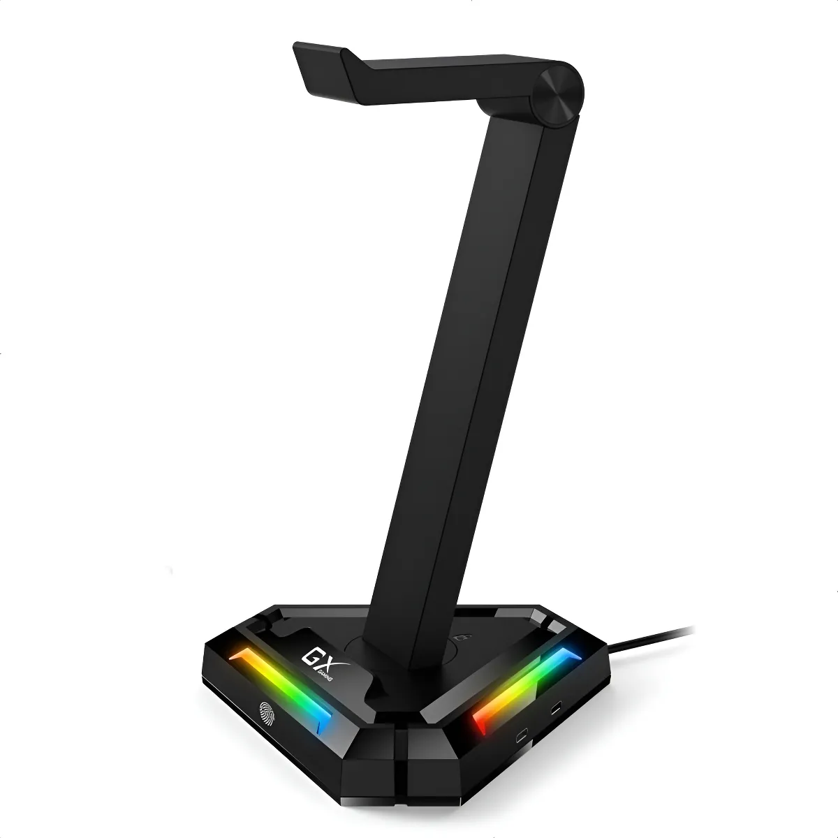 Soporte Para Auriculares Gamer Genius Gx-uh100 Rgb + Hub 4 Usb - Imagen 2