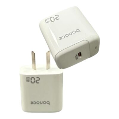 Adaptador Bonoce USB-C Carga rápido 20W