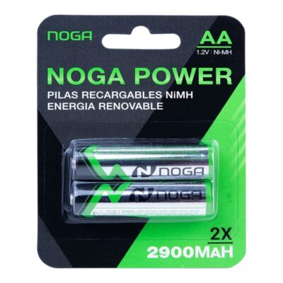 Pilas Recargables Aa Noga 2900mah Blister X2