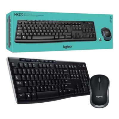 Teclado Inalámbrico Y Mouse Logitech Mk270