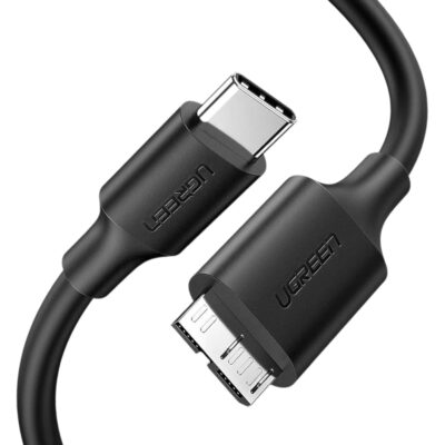 Cable USB-C A MICRO B M/M 1M Negro UGREEN