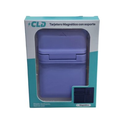 Tarjetero Magnético Con Soporte CLD