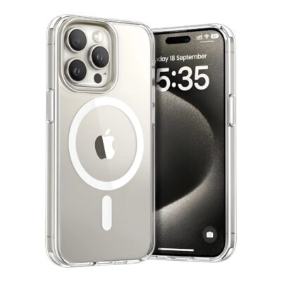 Funda Transparente Magsafe Para IPhone 15ProMax